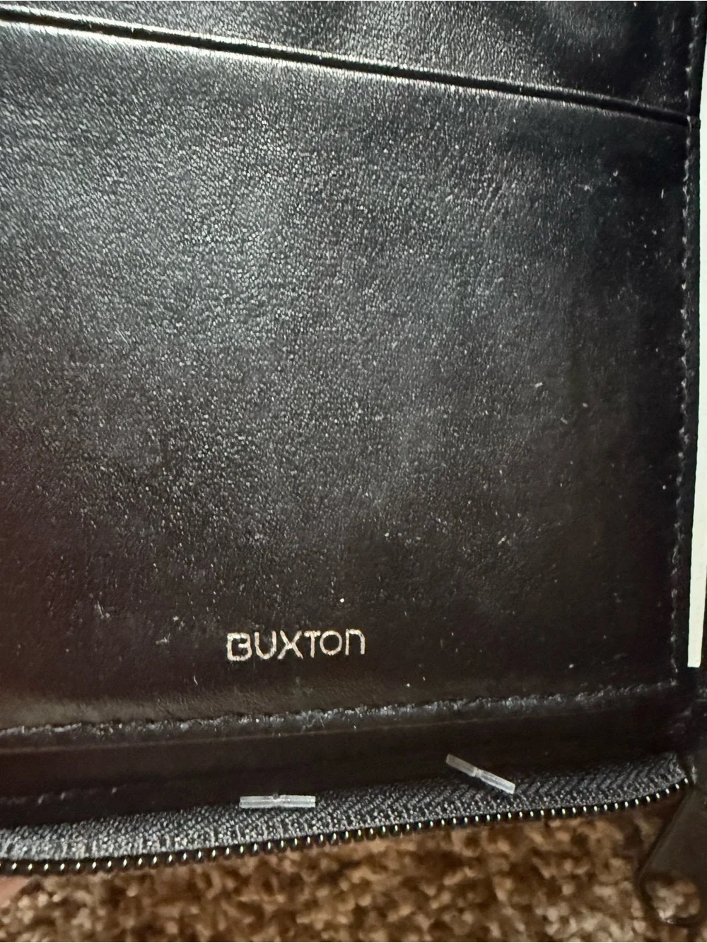 Buxton leather travel